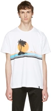 RAG & BONE White 'New York' Vacation T-Shirt