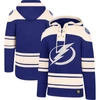 47 '47 BLUE TAMPA BAY LIGHTNING SUPERIOR LACER PULLOVER HOODIE