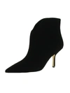 Marc Fisher Ltd Haylian Womens Pointed Toe Leather Ankle Boots In Black