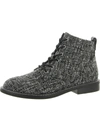 NYDJ EILEEN WOMENS ANKLE KNIT COMBAT & LACE-UP BOOTS