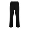 Ami Alexandre Mattiussi Virgin Wool Straight-leg Pants In Black