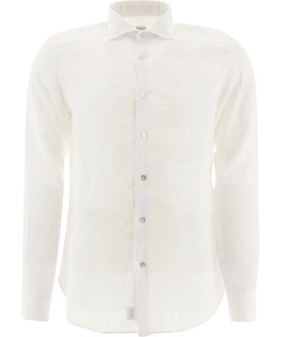 Borriello Classic Linen Shirt In White