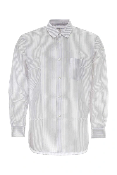 Comme Des Garçons Comme Des Garcons Shirt T-shirt In Stripped