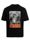 HERON PRESTON HERON T-SHIRT BLACK