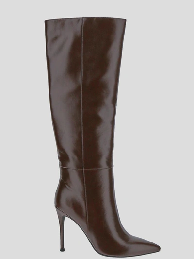 Jeffrey Campbell Boots In <p> Boots In Brown Leather With High Heel