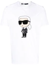 Karl Lagerfeld Karl-print T-shirt In White