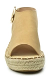Catherine Catherine Malandrino Cirkly Espadrille Wedge Sandal In Sand