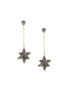 NOOR FARES RAINBOW MERKBANA DROP EARRINGS,RBERYBGMBVAO12011562