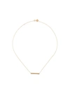 GINETTE GINETTE BAR NECKLACE - YELLOW,ST01GRANDSTRAW12080608