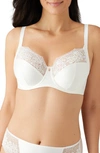Wacoal Side Note Full Coverage Underwire Bra In Egret