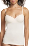 Hanro Allure Built-in Bra Camisole In Prarie Rose