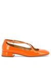A.bocca Two For Love Heeled Shoes In Orange