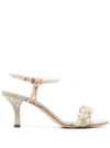 Casadei Astro Sandals In White