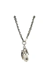 GIVENCHY NECKLACES BRASS SILVER