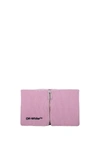OFF-WHITE SCARVES NECK COLLAR WOOL PINK LILAC