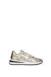 PHILIPPE MODEL SNEAKERS TROPEZ 2.1 LEATHER GOLD