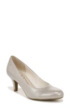 Lifestride Parigi Pump In Champagne Faux Leather