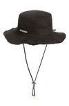 JACQUEMUS GENDER INCLUSIVE LE BOB ARTICHAUT COTTON TWILL BUCKET HAT