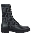 FENDI FENDI ROCKOKO LACE-UP BOOTS