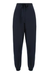 Nanushka Ylia Wool-blend Sweatpants In Blue