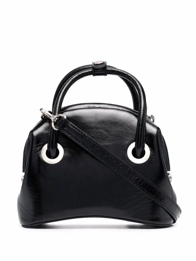 Osoi Circle Mini Crossbody Bag In Black