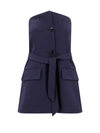 Our Legacy Tailored Strapless Top With Belted Waist In Black