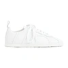 Totême Leather Low-top Sneakers In White