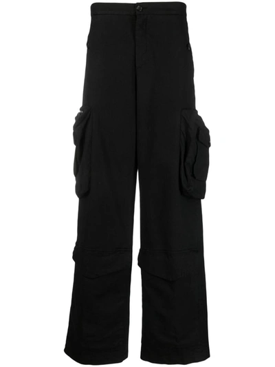 Winnie Ny Wide-leg Cargo Trousers In Black