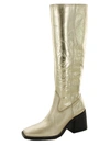 Vince Camuto Sangeti Womens Leather Dressy Knee-high Boots In Pink