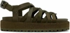 Rag & Bone Black Park Sandals In Green