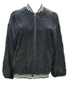 JOHNNY WAS Women's Kitty Reversible Bomber Jacket In Black