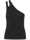 Remain Birger Christensen Tonya Cotton Blend Jersey Tank Top In Black