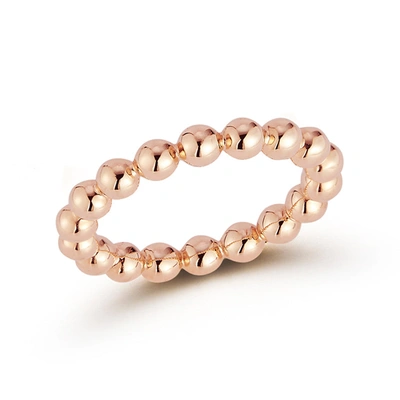 Dana Rebecca Designs Poppy Rae Large Pebble Ring In Rose Gold