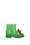 JW ANDERSON JW ANDERSON ANKLE BOOTS RUBBER GREEN FLUO GREEN