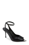 Alexander Mcqueen Mcqueen Punk Sandals In Black