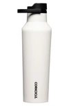 Corkcicle Stainless Steel Sport Canteen In Dune