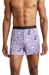Meundies Knit Boxers In Pardon My Frenchies