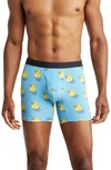 Meundies Stretch Boxer Briefs In Give A Duck