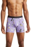 Meundies Stretch Boxer Briefs In Pardon My Frenchies
