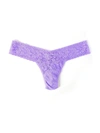 Hanky Panky Signature Lace Low Rise Thong Electric Orchid Purple