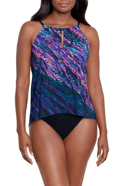 Miraclesuit Mood Ring Peephole Tankini Swim Top