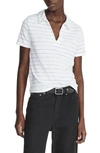 RAG & BONE STRIPE POLO SHIRT