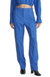 Rag & Bone Kai Cotton Poplin Flight Pants In Brtblue