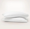 BOLL & BRANCH ORGANIC PERCALE SIMPLE STRIPE PILLOWCASE SET