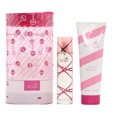 Aquolina Pink Sugar By  3.4 Ozspray/8.45 oz Body Lotion