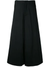 BASSIKE stretch twill culottes,DRYCLEANONLY