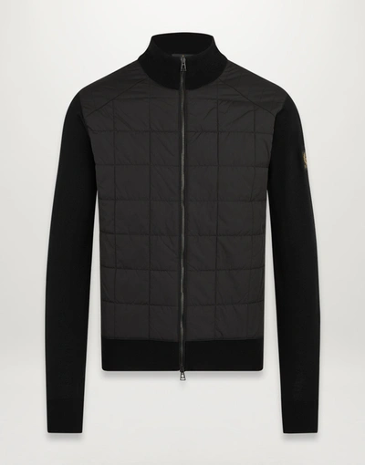 Belstaff Kelbrook Zip Cardigan In Black