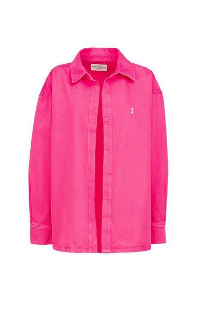 Icon Denim Shirts Pink