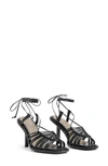 Allsaints Dina Ankle Strap Sandal In Black