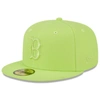 NEW ERA NEW ERA NEON GREEN BOSTON RED SOX 2023 SPRING colour BASIC 59FIFTY FITTED HAT